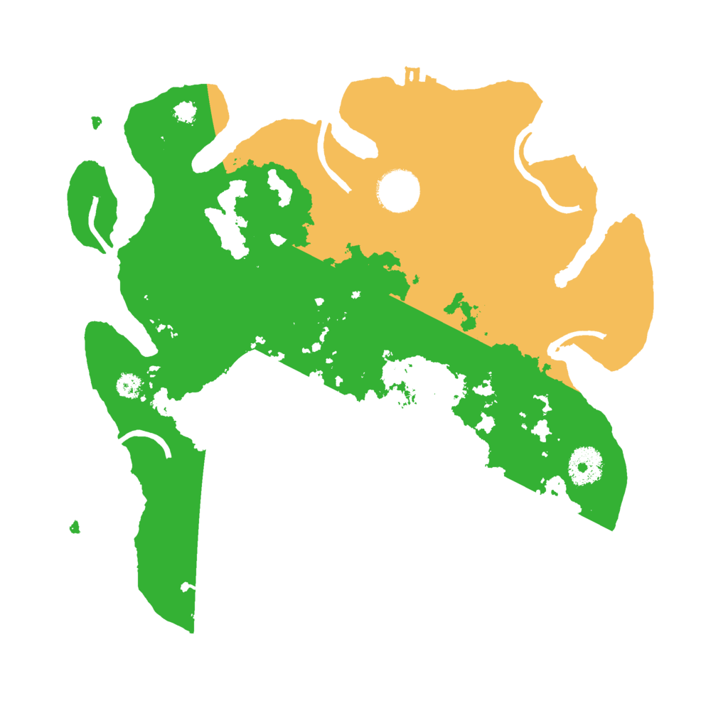 Biome Rust Map: Procedural Map, Size: 3000, Seed: 1360403244