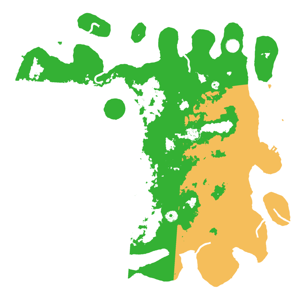 Biome Rust Map: Procedural Map, Size: 3950, Seed: 3952896