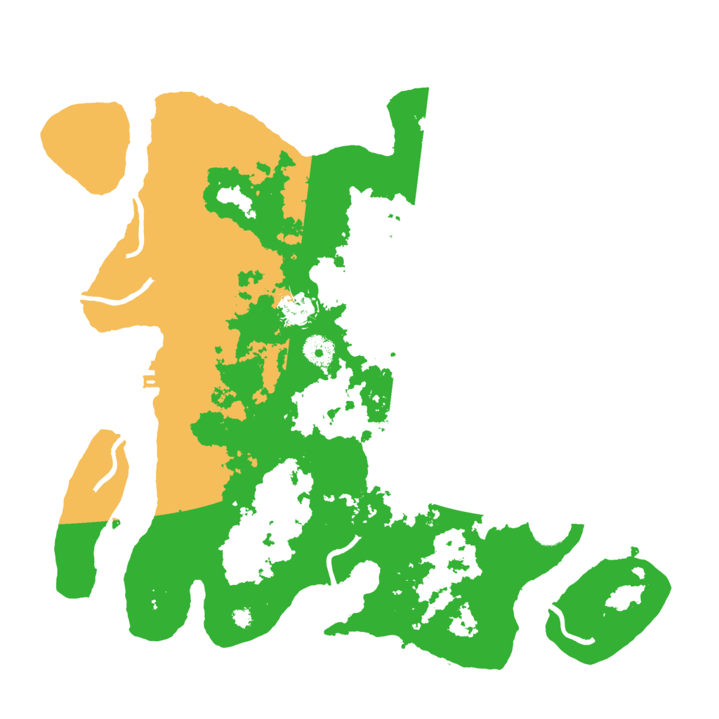 Biome Rust Map: Procedural Map, Size: 3500, Seed: 1366889326