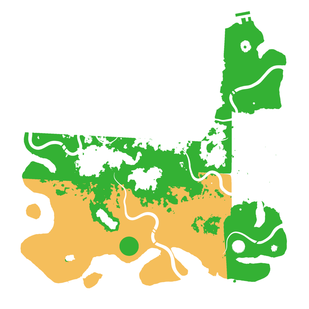 Biome Rust Map: Procedural Map, Size: 4250, Seed: 563757