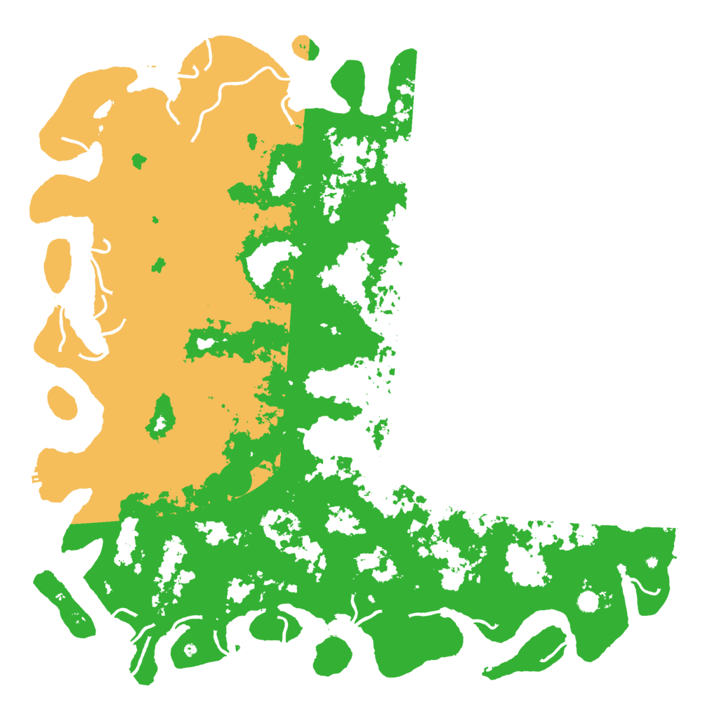 Biome Rust Map: Procedural Map, Size: 6000, Seed: 231124