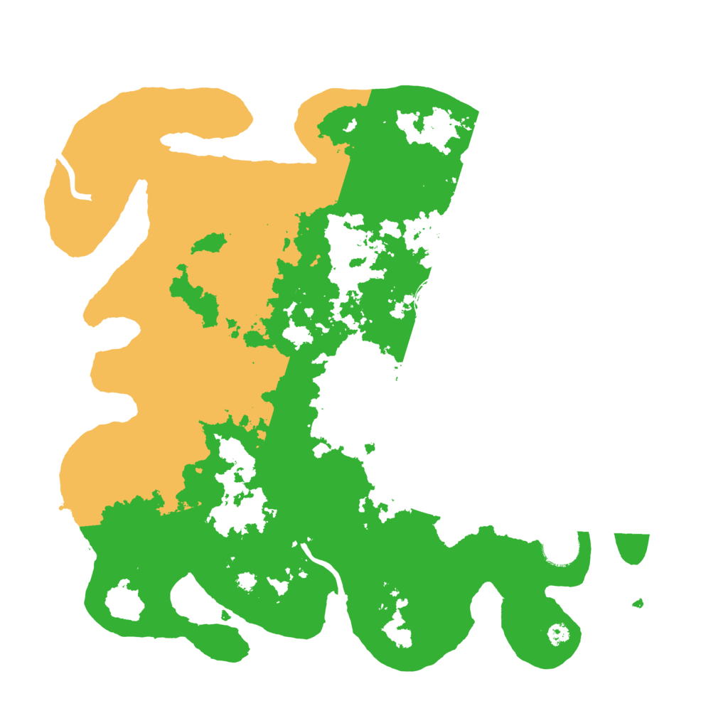 Biome Rust Map: Procedural Map, Size: 3500, Seed: 215456165