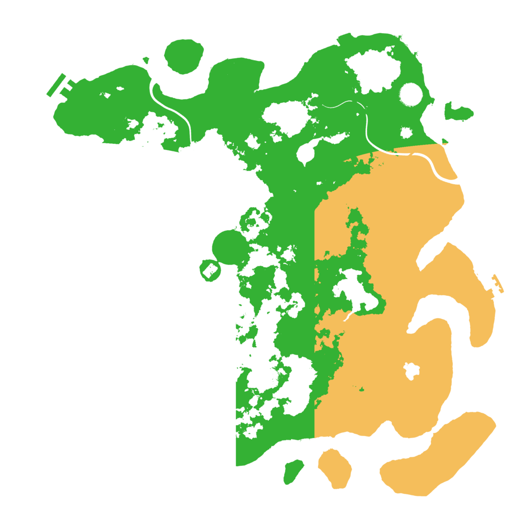 Biome Rust Map: Procedural Map, Size: 4000, Seed: 1974959587