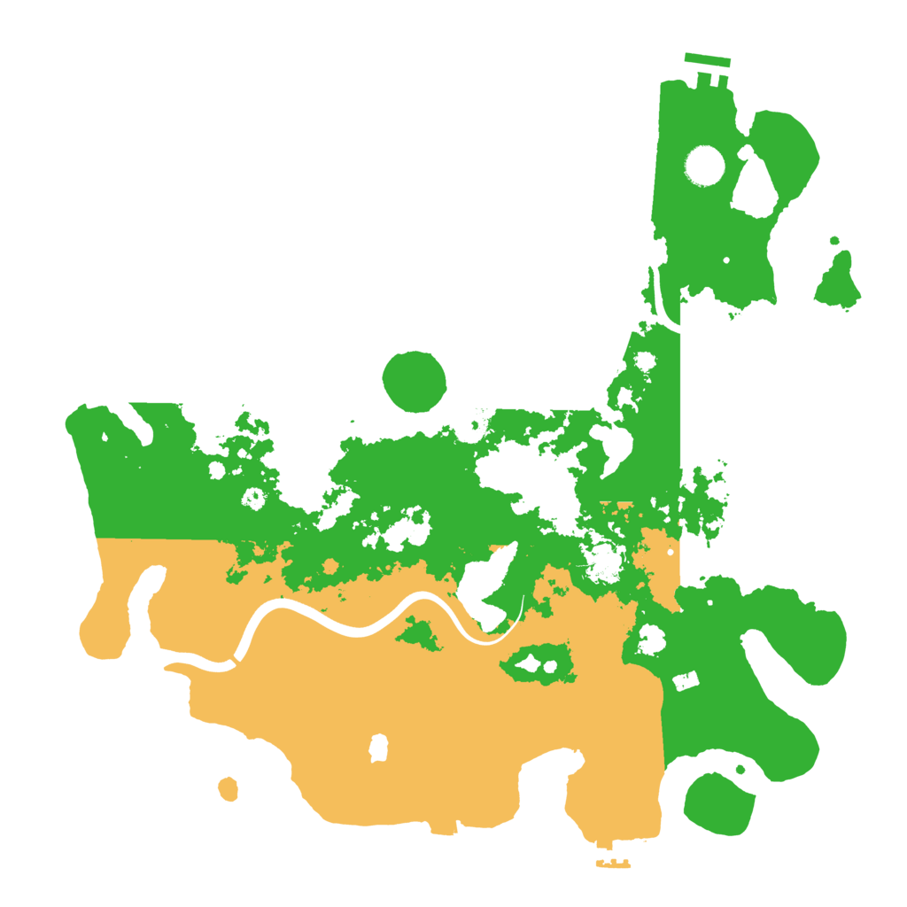 Biome Rust Map: Procedural Map, Size: 4000, Seed: 1570284976