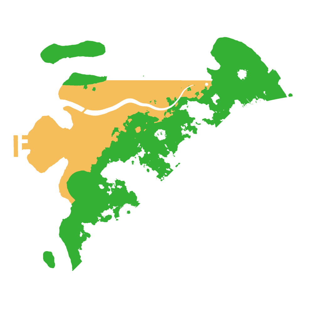 Biome Rust Map: Procedural Map, Size: 3000, Seed: 1457678825