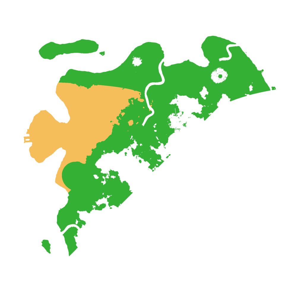 Biome Rust Map: Procedural Map, Size: 3000, Seed: 1457678825