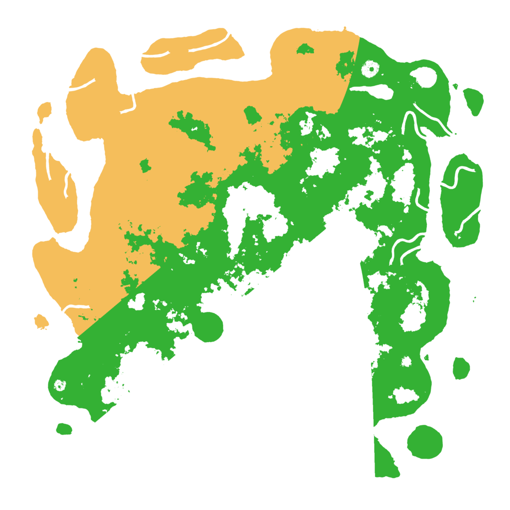 Biome Rust Map: Procedural Map, Size: 4500, Seed: 1596108170