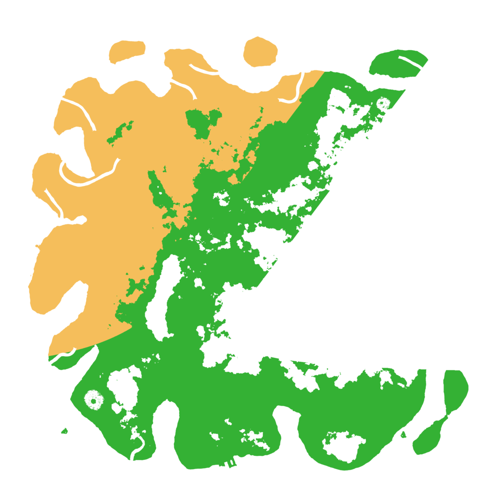 Biome Rust Map: Procedural Map, Size: 4000, Seed: 423649