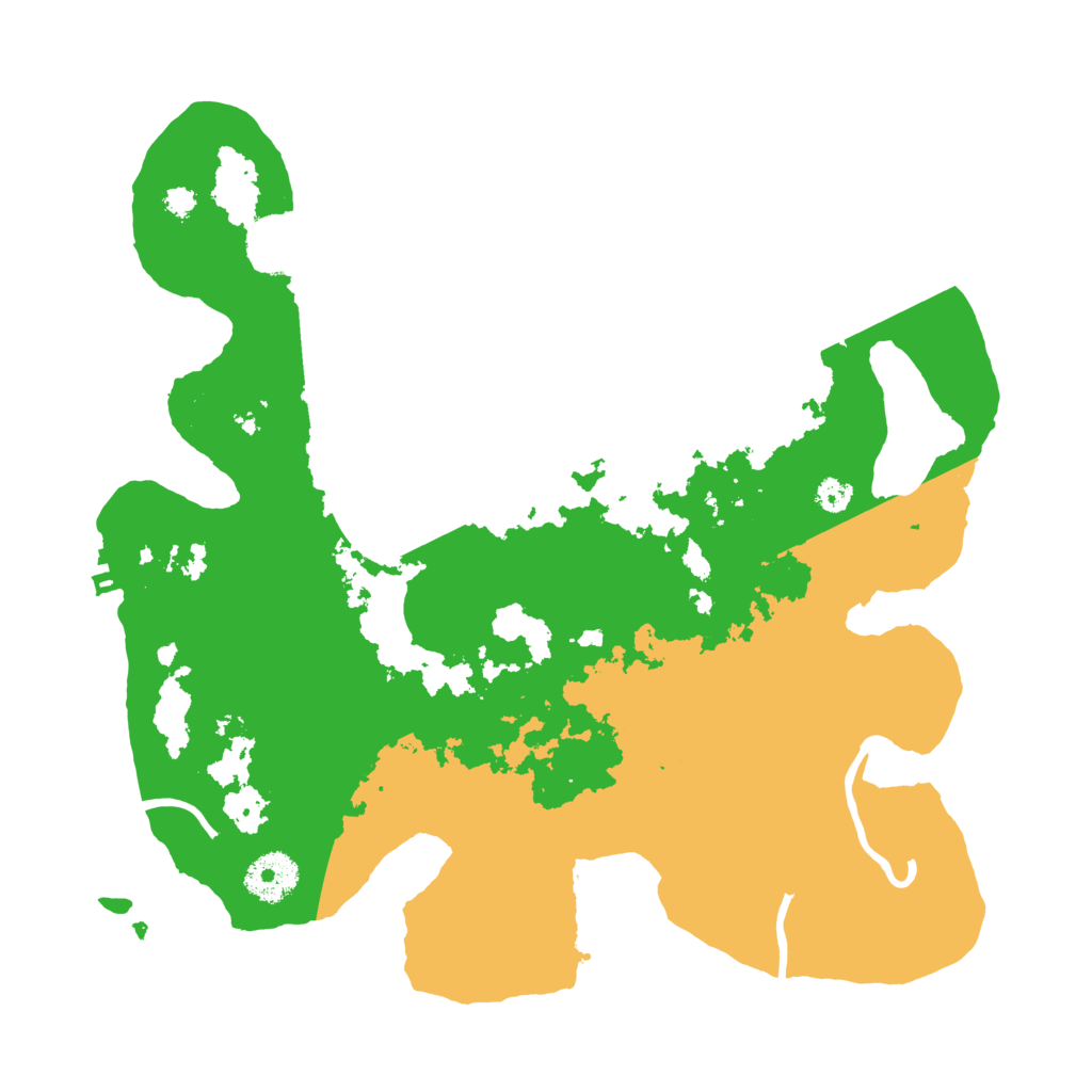 Biome Rust Map: Procedural Map, Size: 3250, Seed: 1177900822