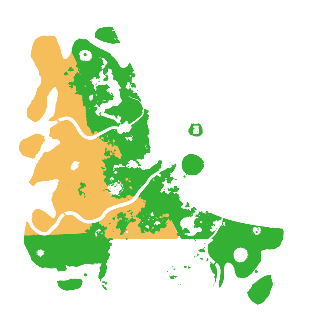 Biome Rust Map: Procedural Map, Size: 4000, Seed: 912260848