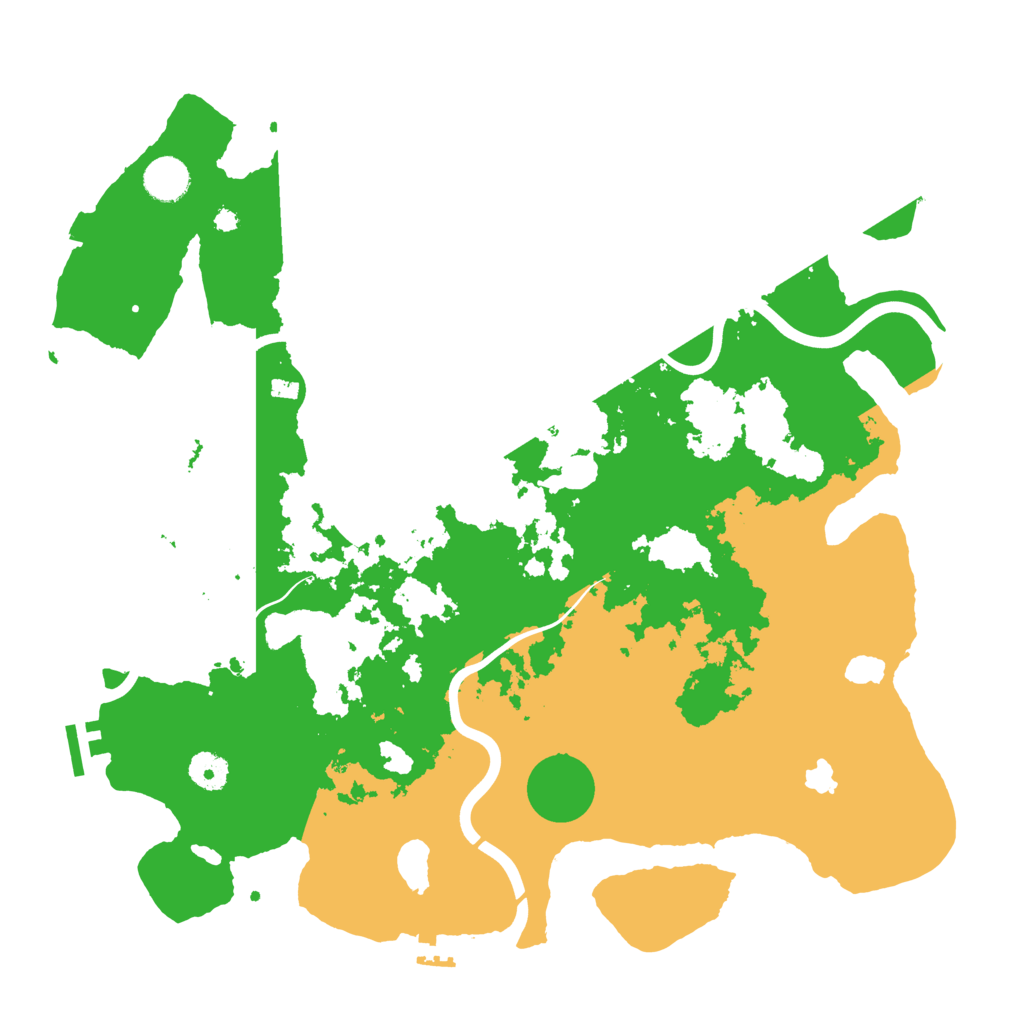Biome Rust Map: Procedural Map, Size: 4000, Seed: 686057886