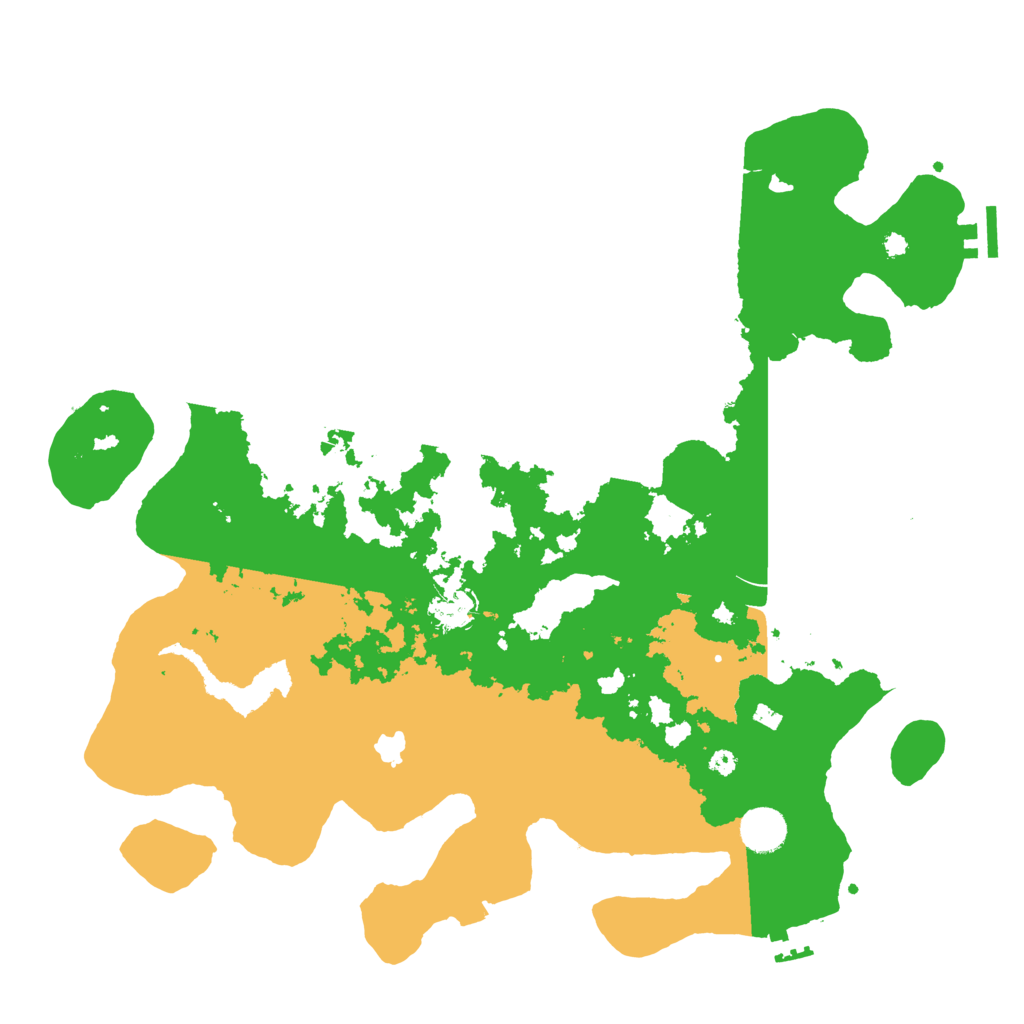 Biome Rust Map: Procedural Map, Size: 4000, Seed: 84815522