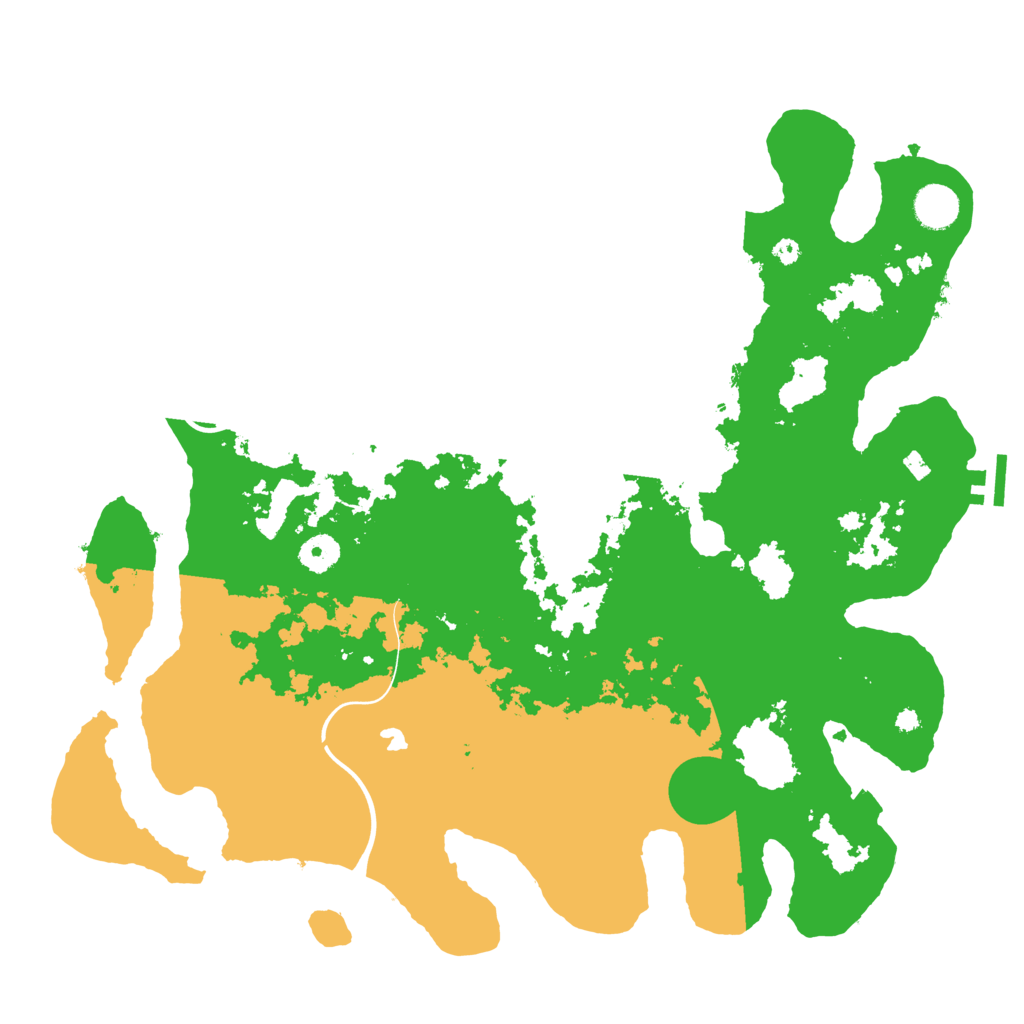 Biome Rust Map: Procedural Map, Size: 4000, Seed: 447749680