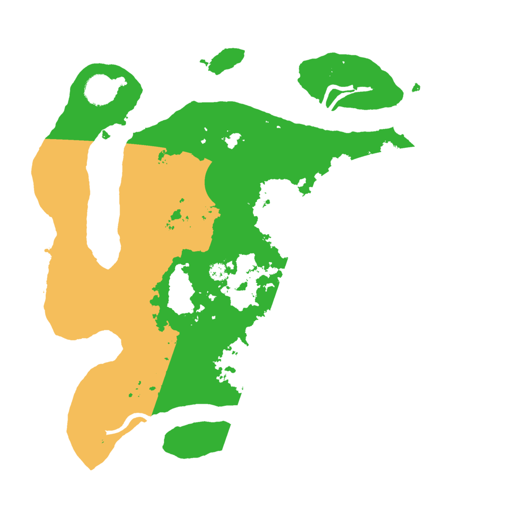 Biome Rust Map: Procedural Map, Size: 3000, Seed: 1592383315