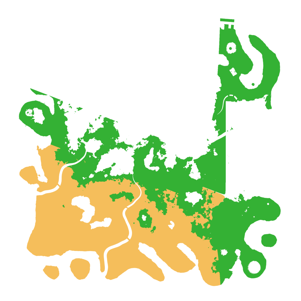 Biome Rust Map: Procedural Map, Size: 4250, Seed: 46964