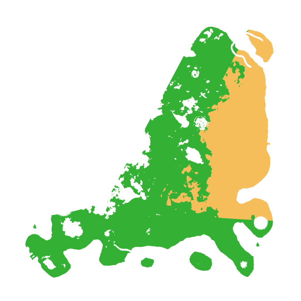 Biome Rust Map: Procedural Map, Size: 4000, Seed: 272727