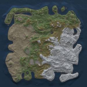 Thumbnail Rust Map: Procedural Map, Size: 4250, Seed: 731330396, 18 Monuments