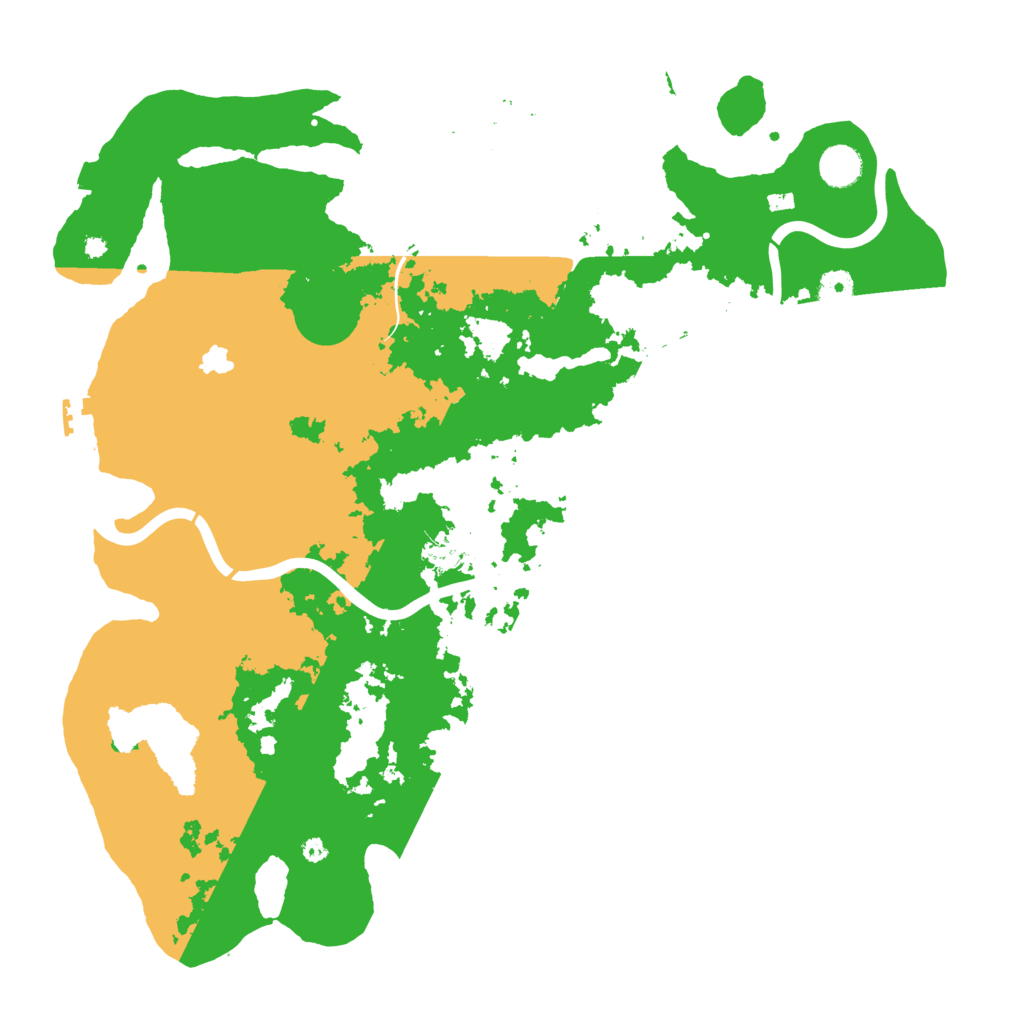Biome Rust Map: Procedural Map, Size: 4250, Seed: 731330396