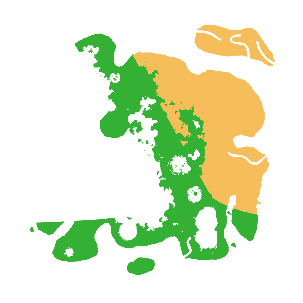 Biome Rust Map: Procedural Map, Size: 3000, Seed: 1643755912