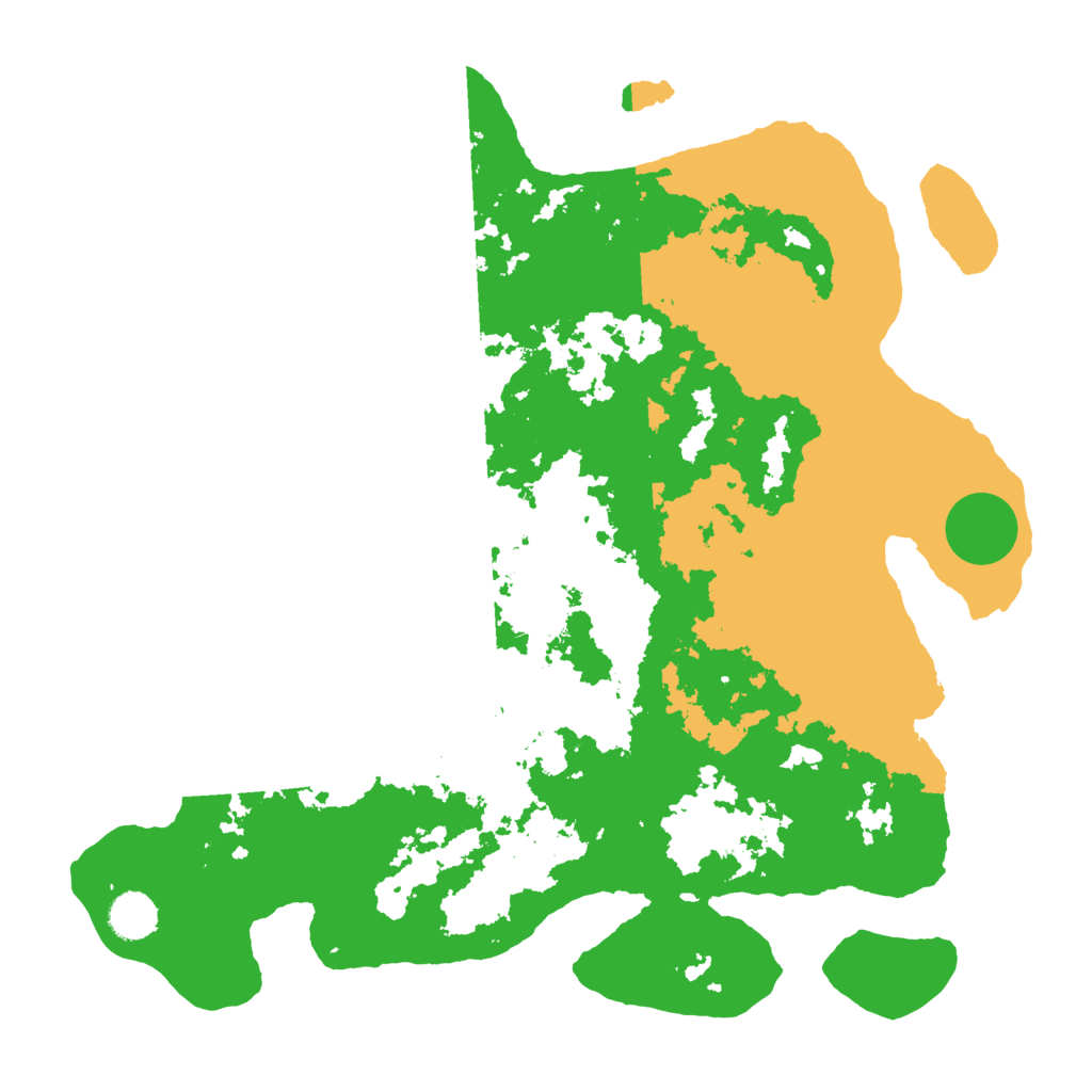 Biome Rust Map: Barren, Size: 4000, Seed: 91906512