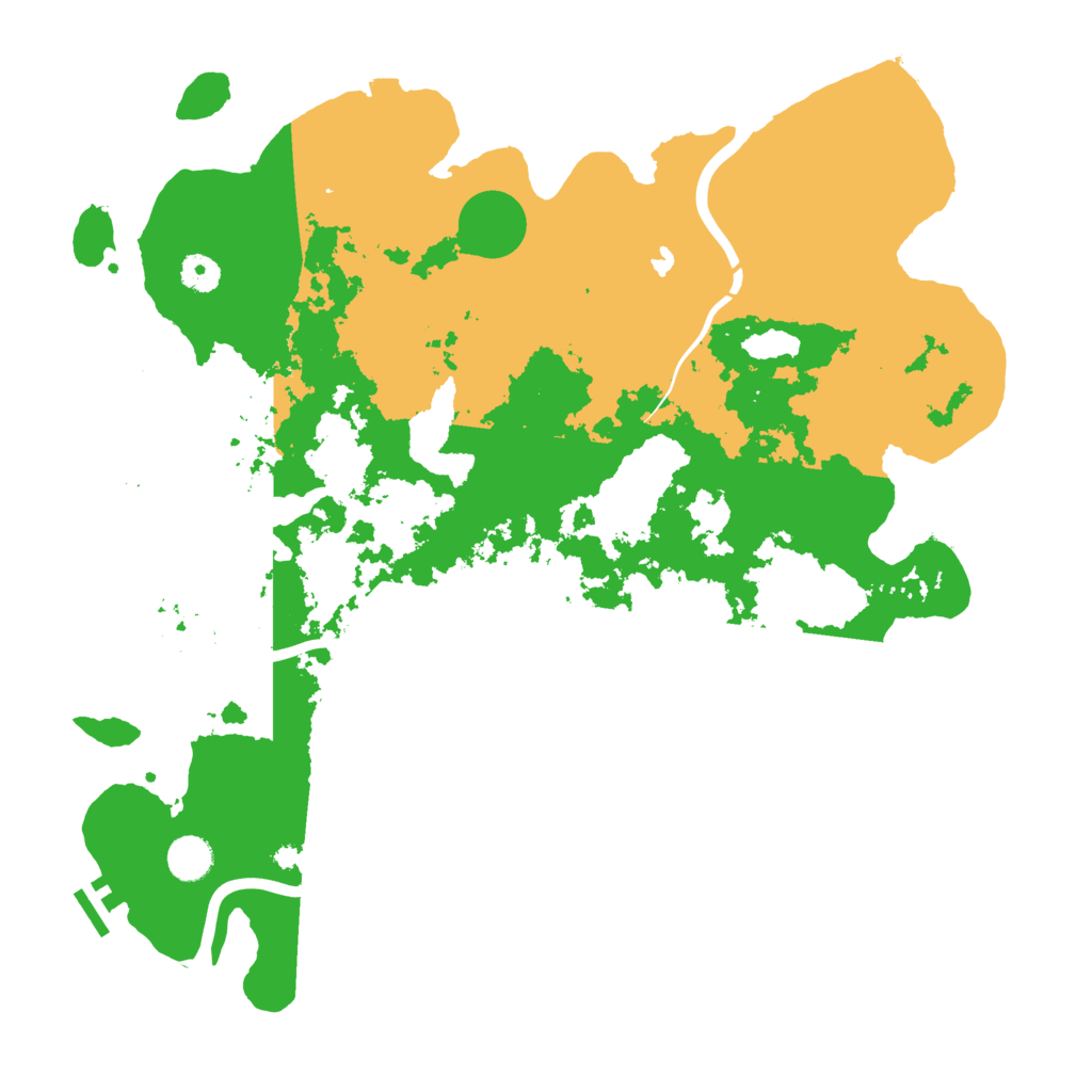 Biome Rust Map: Procedural Map, Size: 4250, Seed: 1876168621