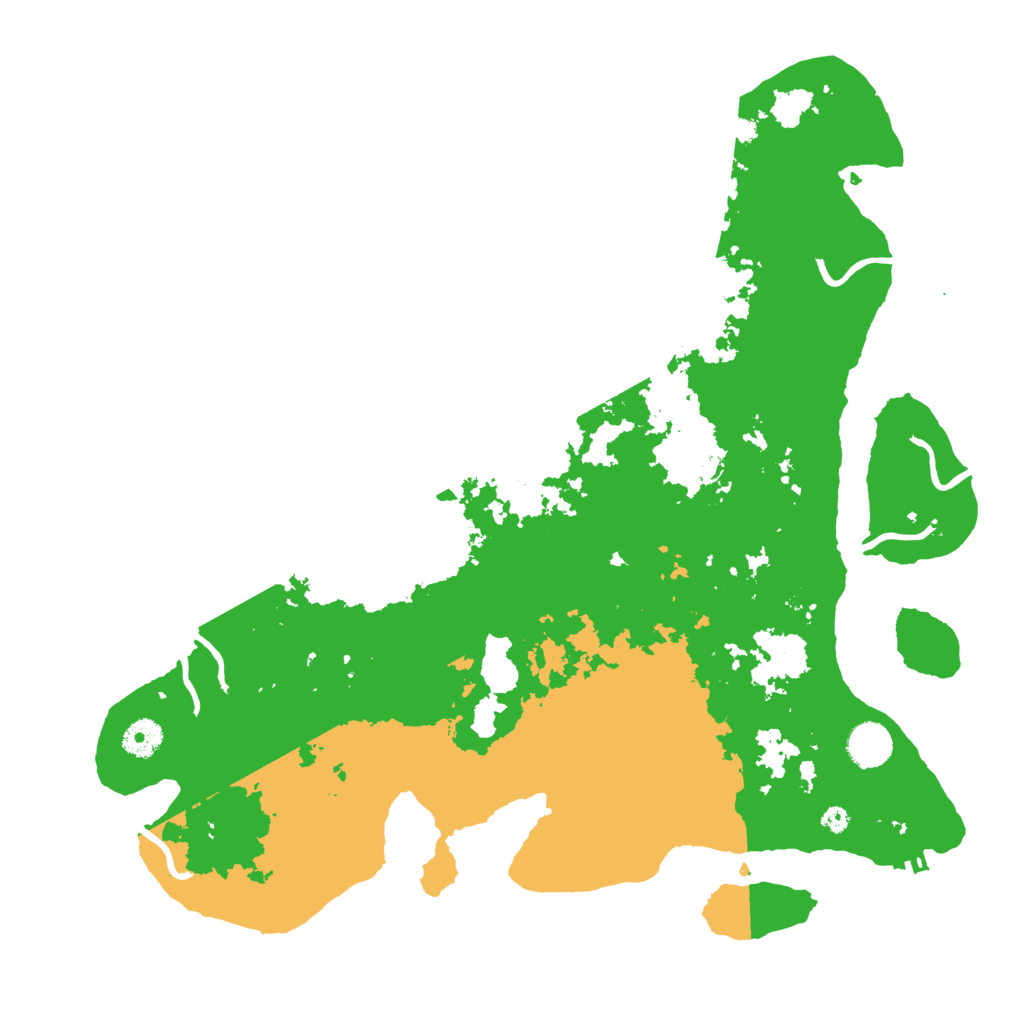 Biome Rust Map: Procedural Map, Size: 4000, Seed: 571248