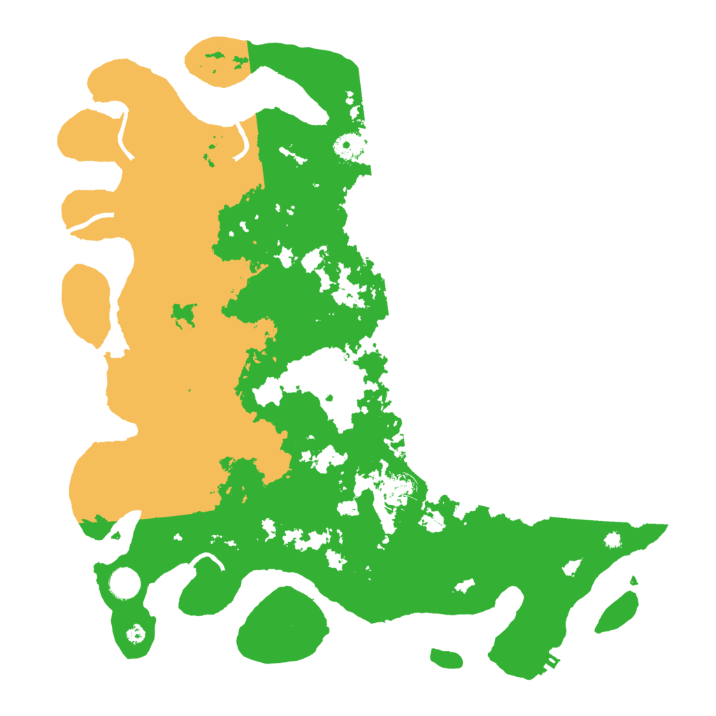 Biome Rust Map: Procedural Map, Size: 4000, Seed: 93836513