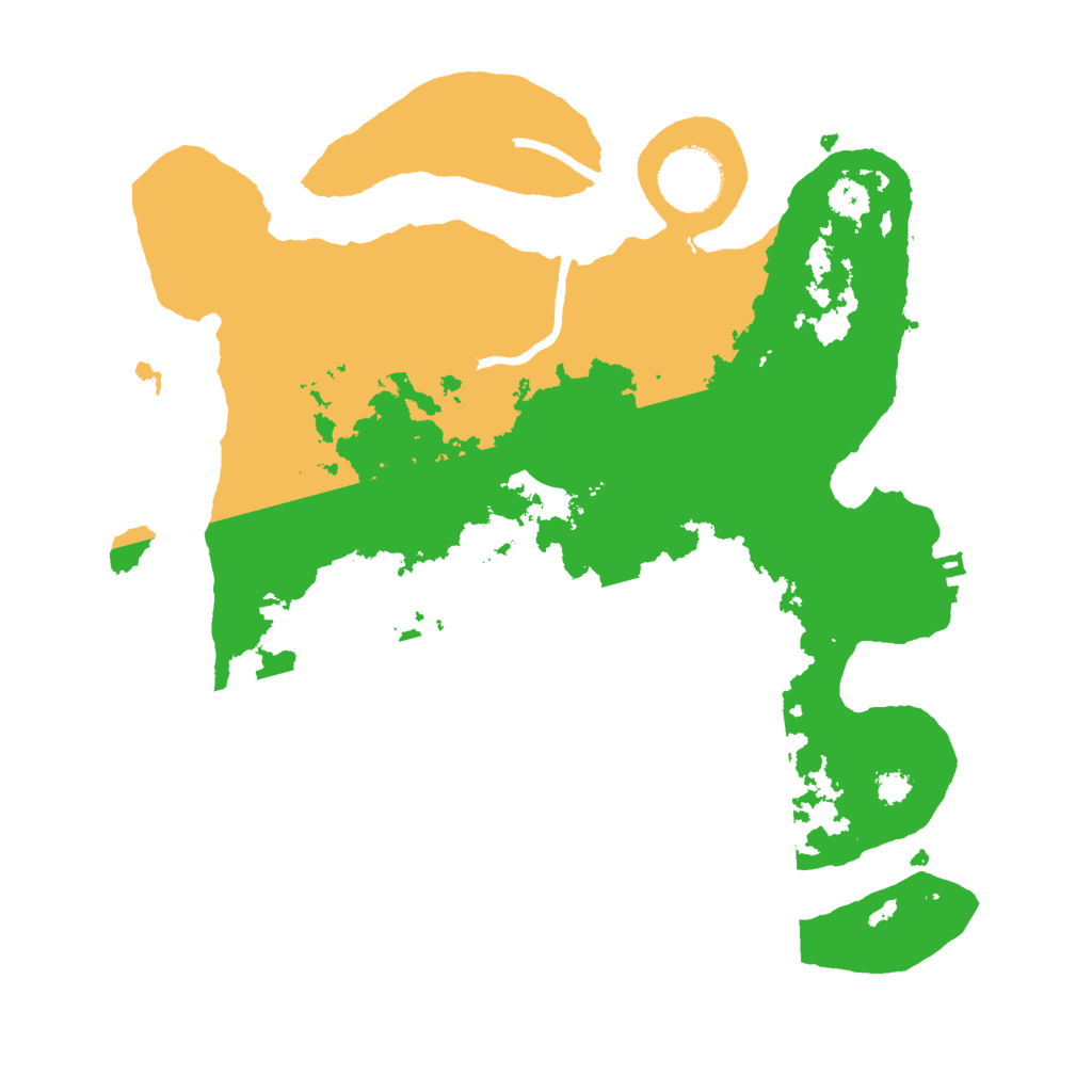 Biome Rust Map: Procedural Map, Size: 3000, Seed: 1255271917