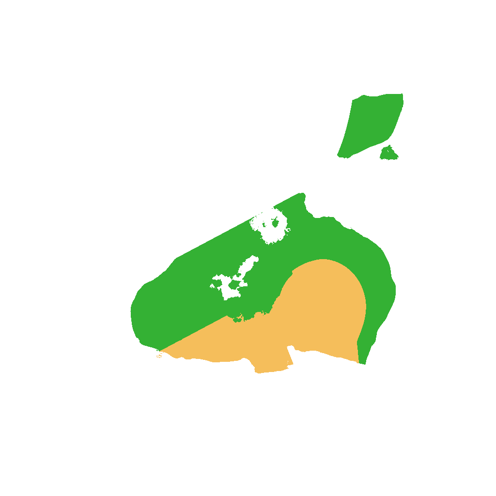 Biome Rust Map: Procedural Map, Size: 1500, Seed: 46304292