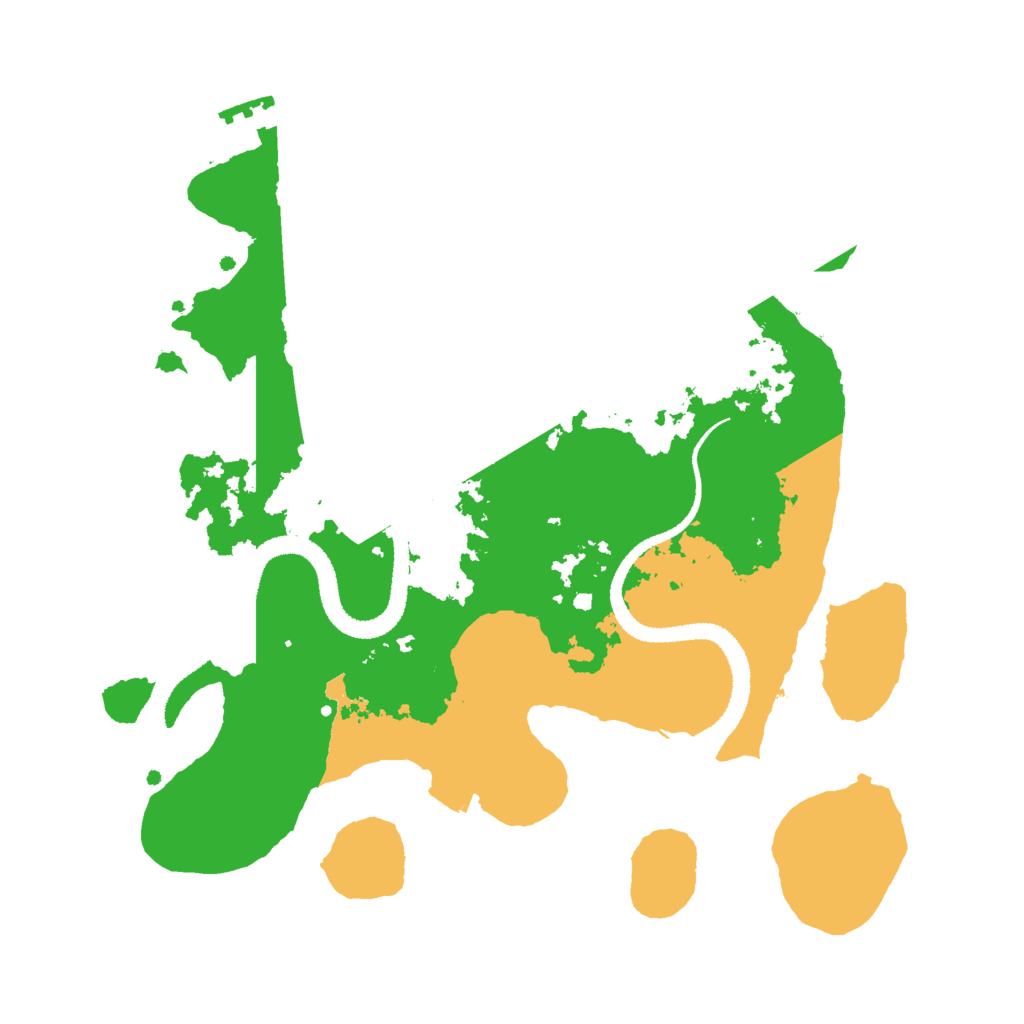 Biome Rust Map: Procedural Map, Size: 2750, Seed: 596789260