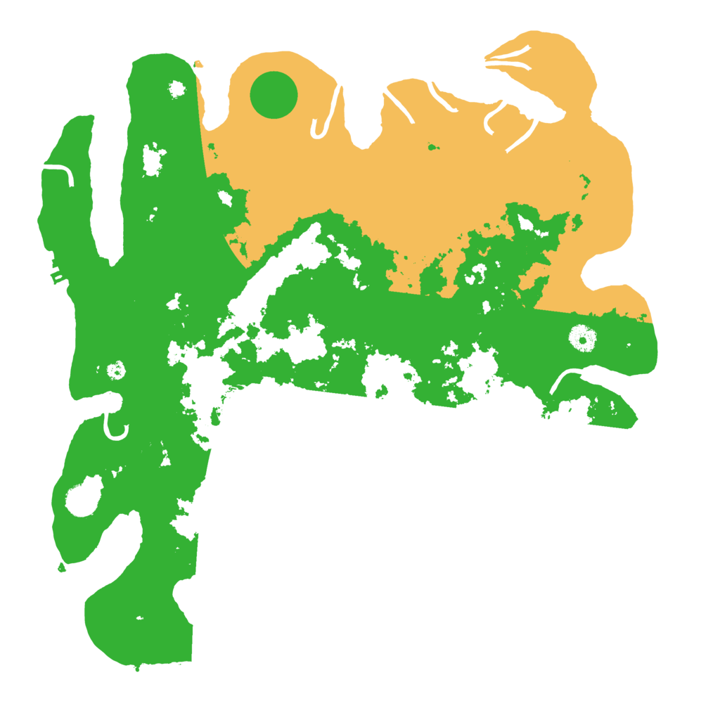 Biome Rust Map: Procedural Map, Size: 4000, Seed: 91254