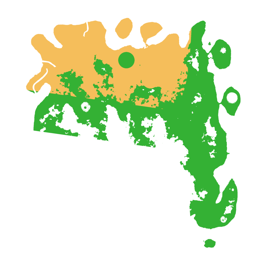 Biome Rust Map: Procedural Map, Size: 4250, Seed: 12488162