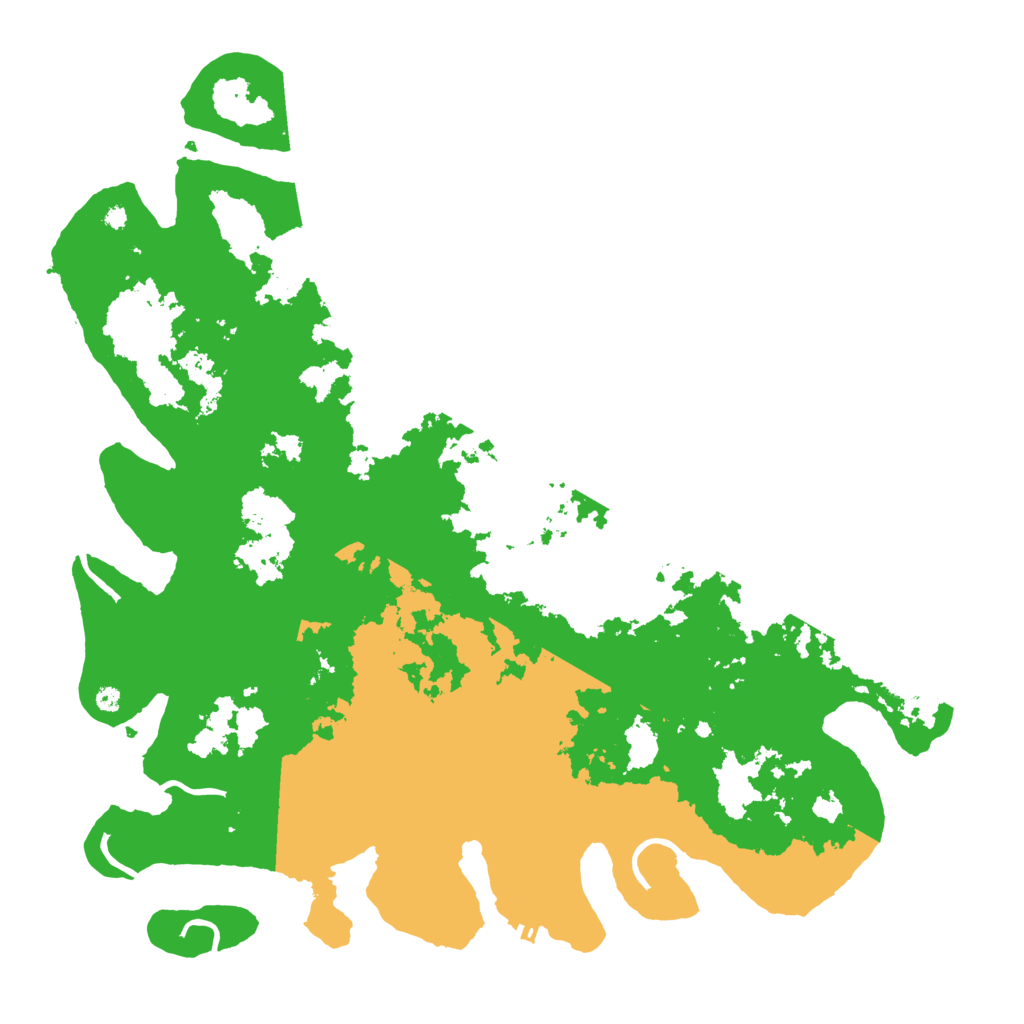 Biome Rust Map: Procedural Map, Size: 4250, Seed: 1242743773