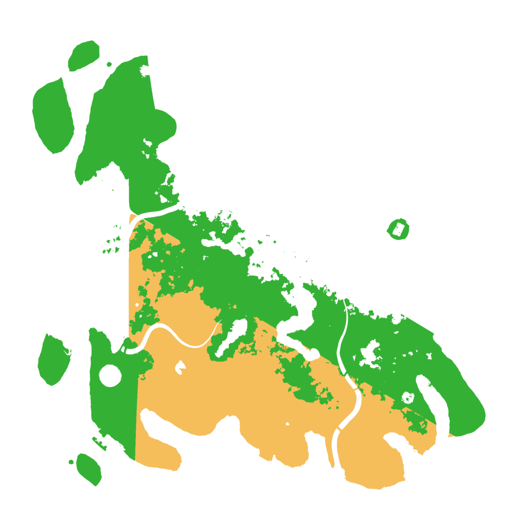 Biome Rust Map: Procedural Map, Size: 4300, Seed: 311842378