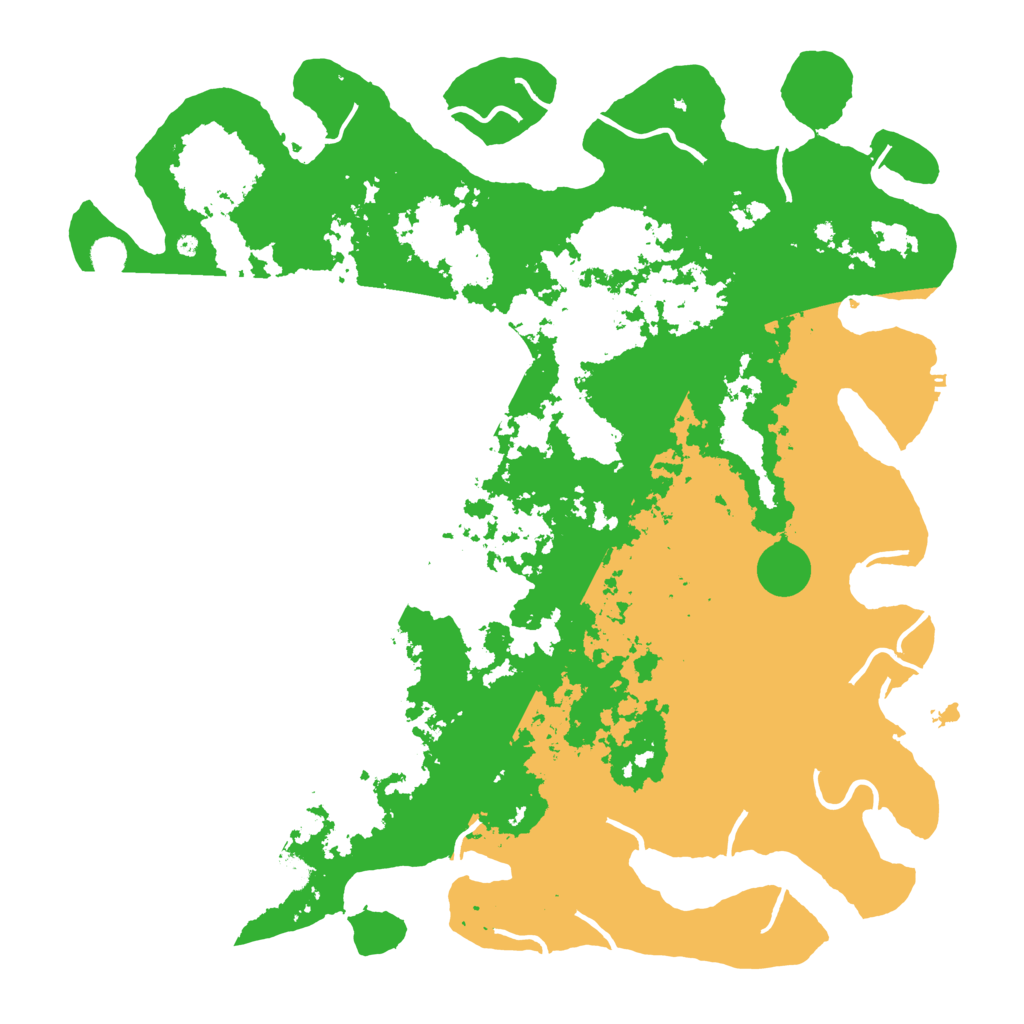 Biome Rust Map: Procedural Map, Size: 5000, Seed: 625752716
