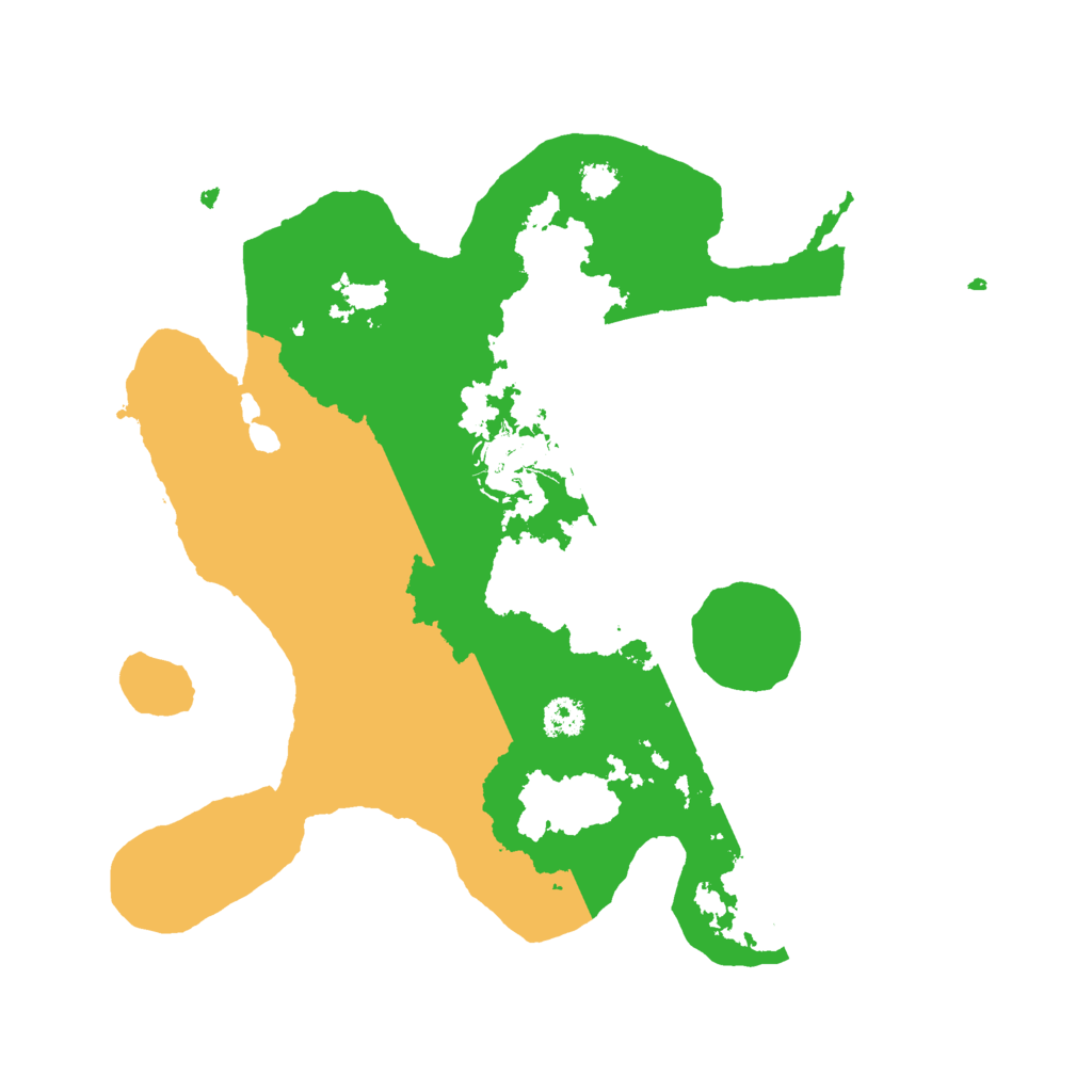 Biome Rust Map: Procedural Map, Size: 2700, Seed: 754290158
