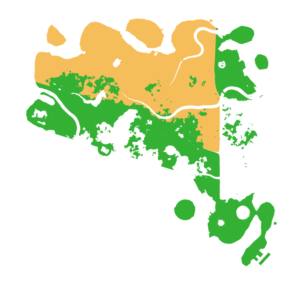 Biome Rust Map: Procedural Map, Size: 4000, Seed: 1699215970