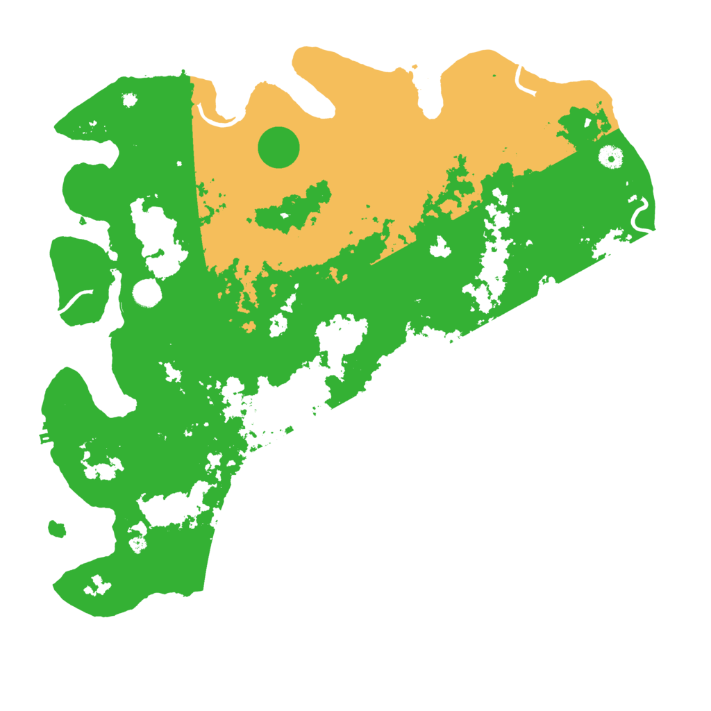 Biome Rust Map: Procedural Map, Size: 4500, Seed: 403927