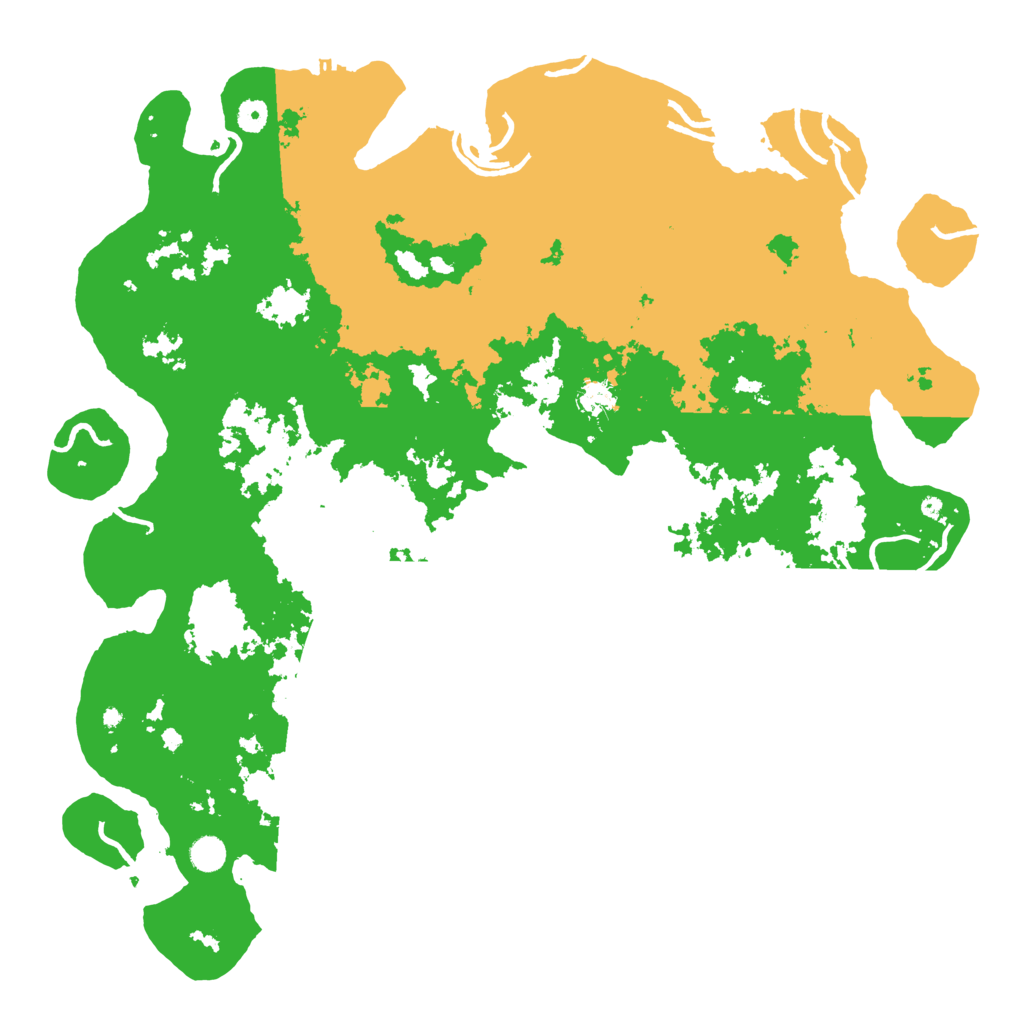 Biome Rust Map: Procedural Map, Size: 5000, Seed: 961142642