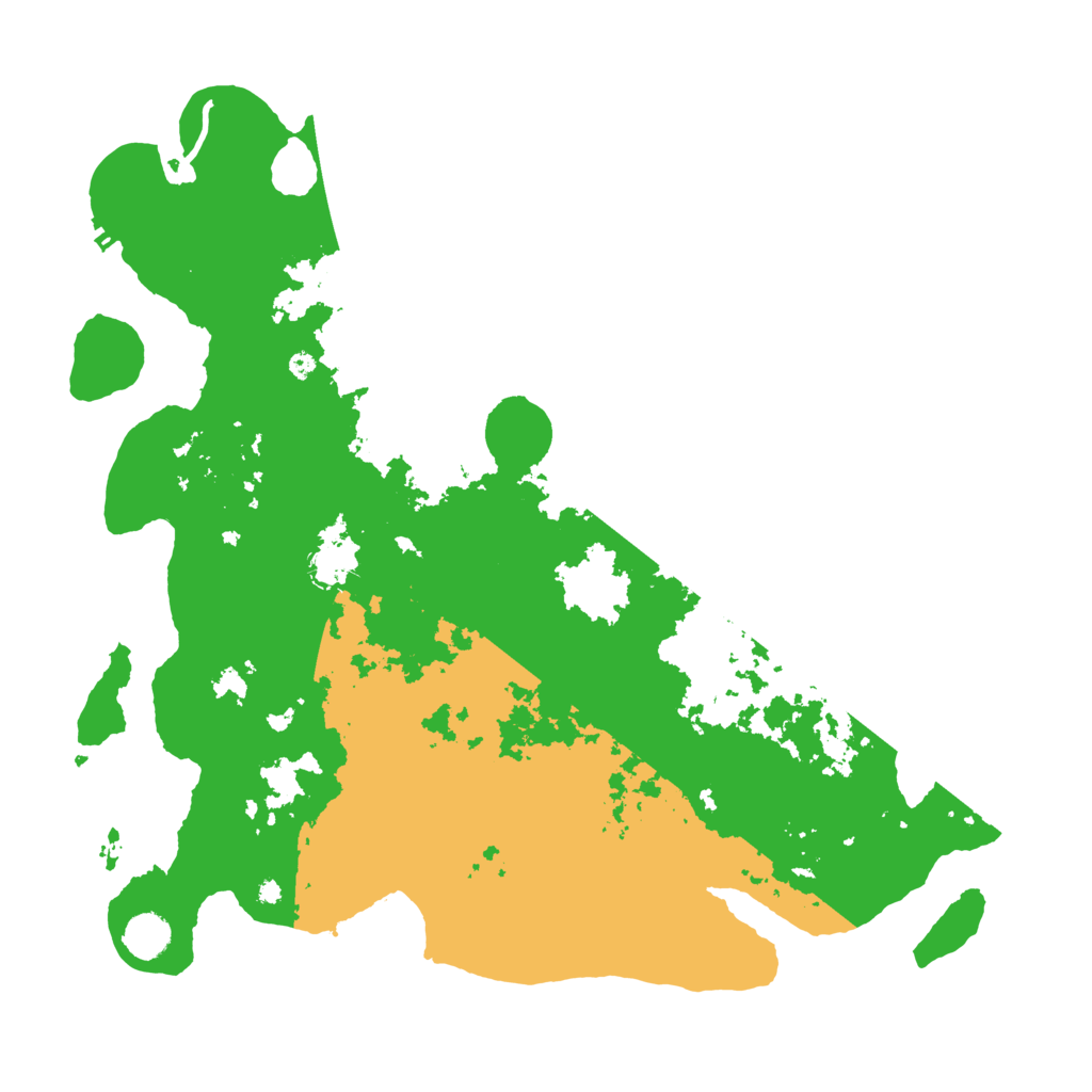 Biome Rust Map: Procedural Map, Size: 4300, Seed: 742085751