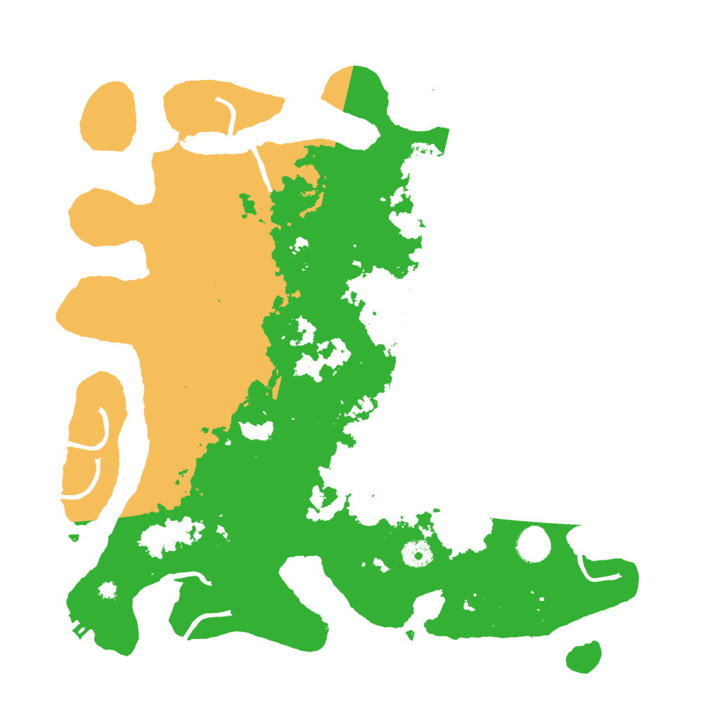 Biome Rust Map: Procedural Map, Size: 3700, Seed: 1937376743