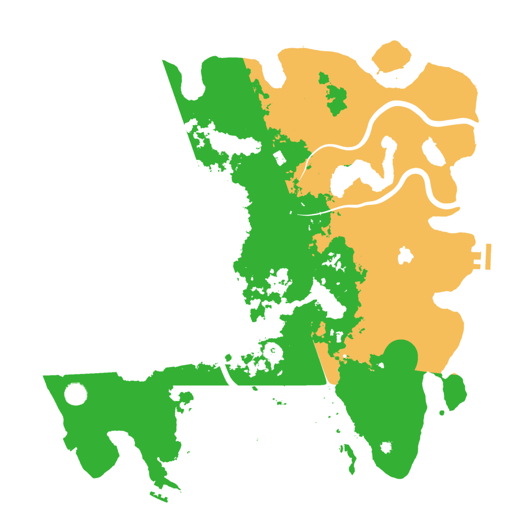 Biome Rust Map: Procedural Map, Size: 4000, Seed: 354690784