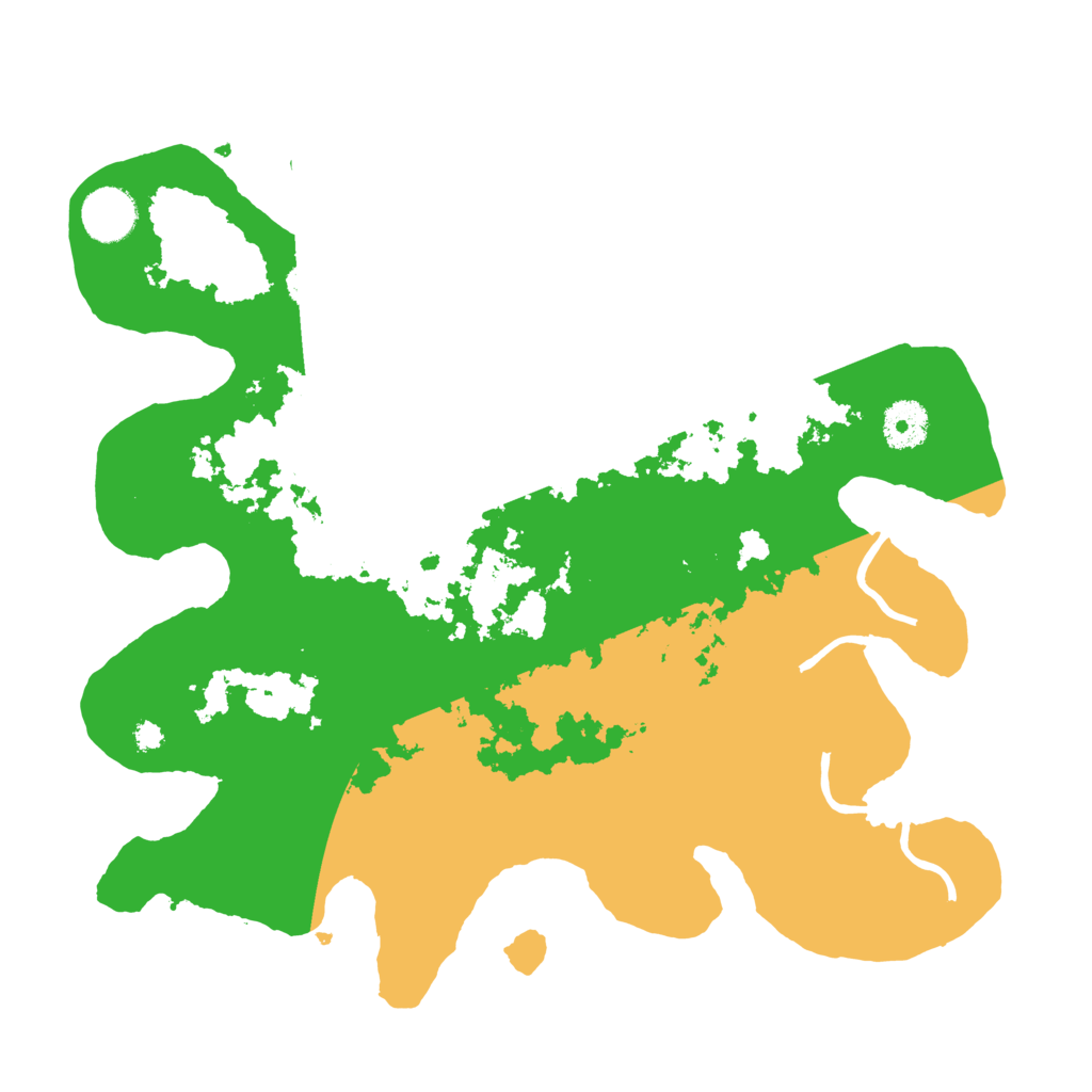 Biome Rust Map: Procedural Map, Size: 3500, Seed: 1375150329