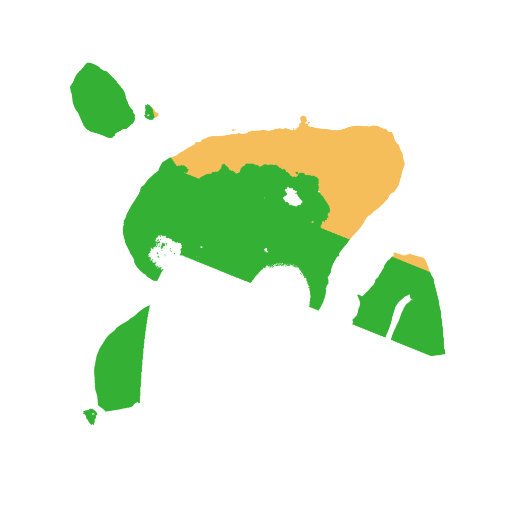 Biome Rust Map: Procedural Map, Size: 1750, Seed: 999