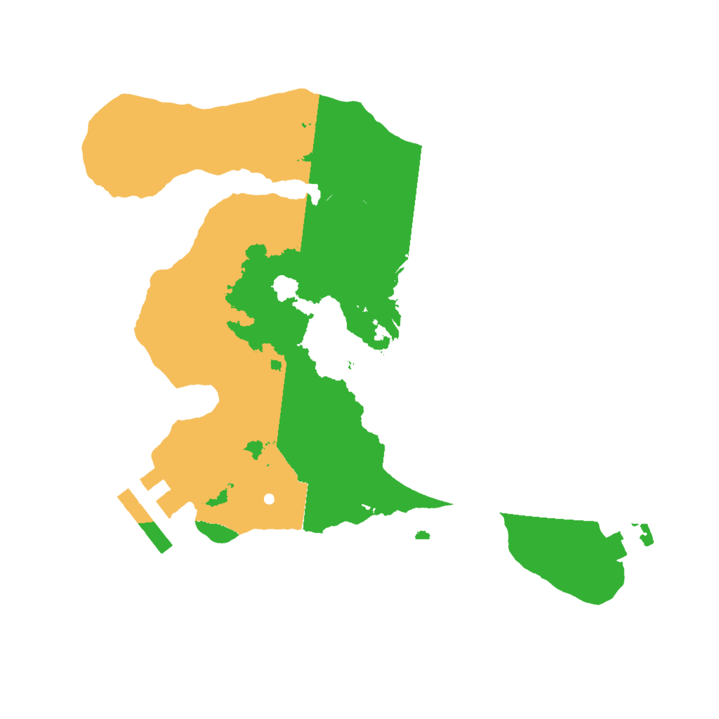 Biome Rust Map: Procedural Map, Size: 2000, Seed: 260195164