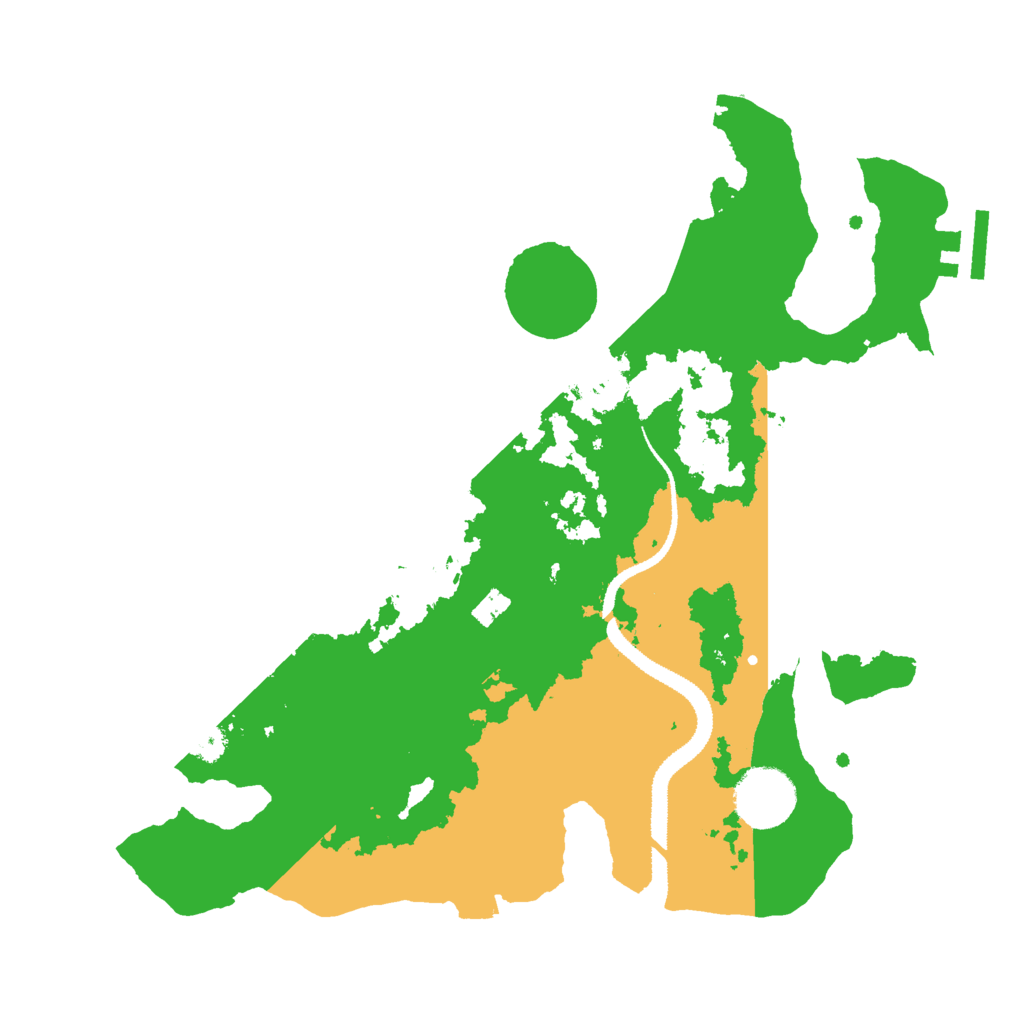 Biome Rust Map: Procedural Map, Size: 3000, Seed: 1913810980