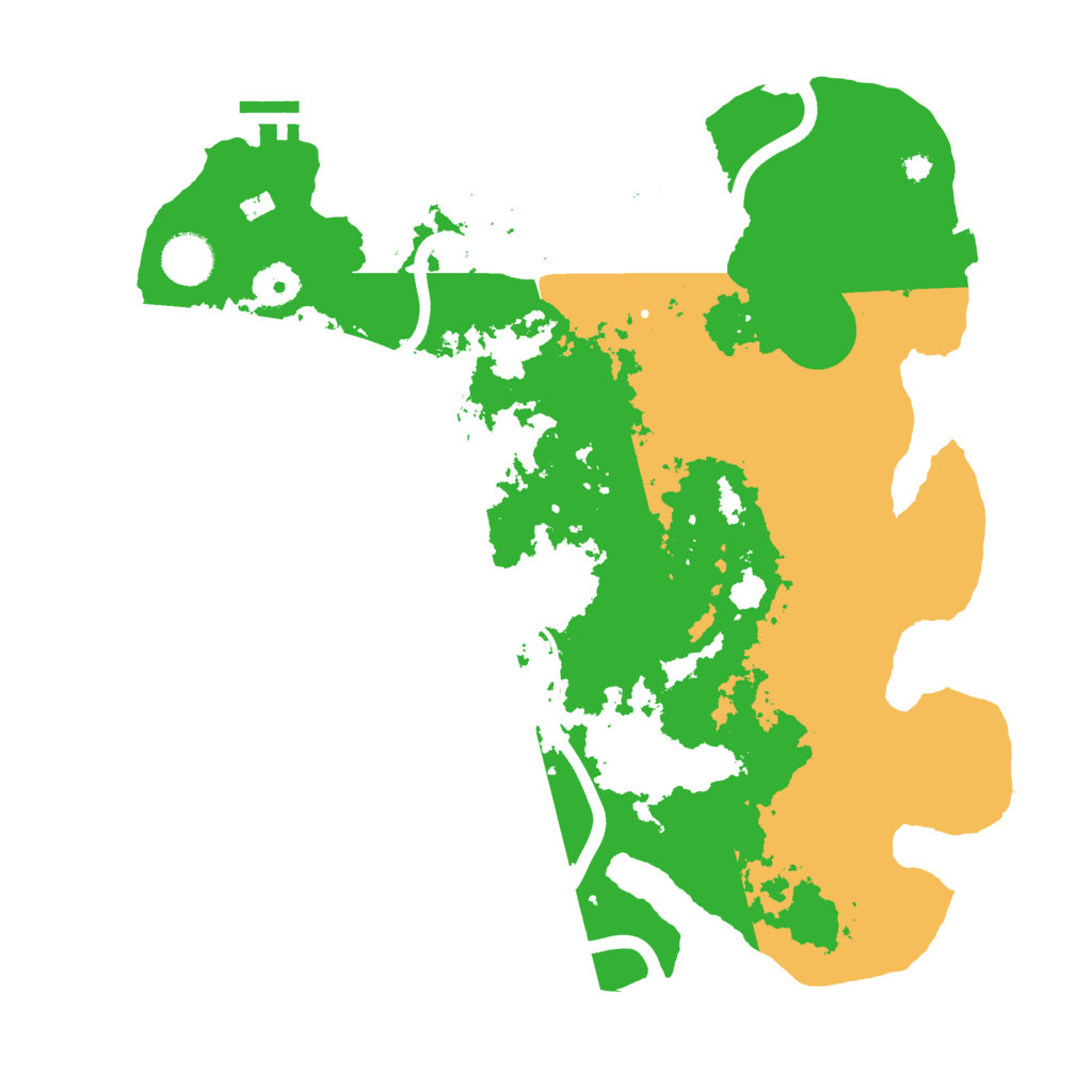 Biome Rust Map: Procedural Map, Size: 3702, Seed: 1736602977