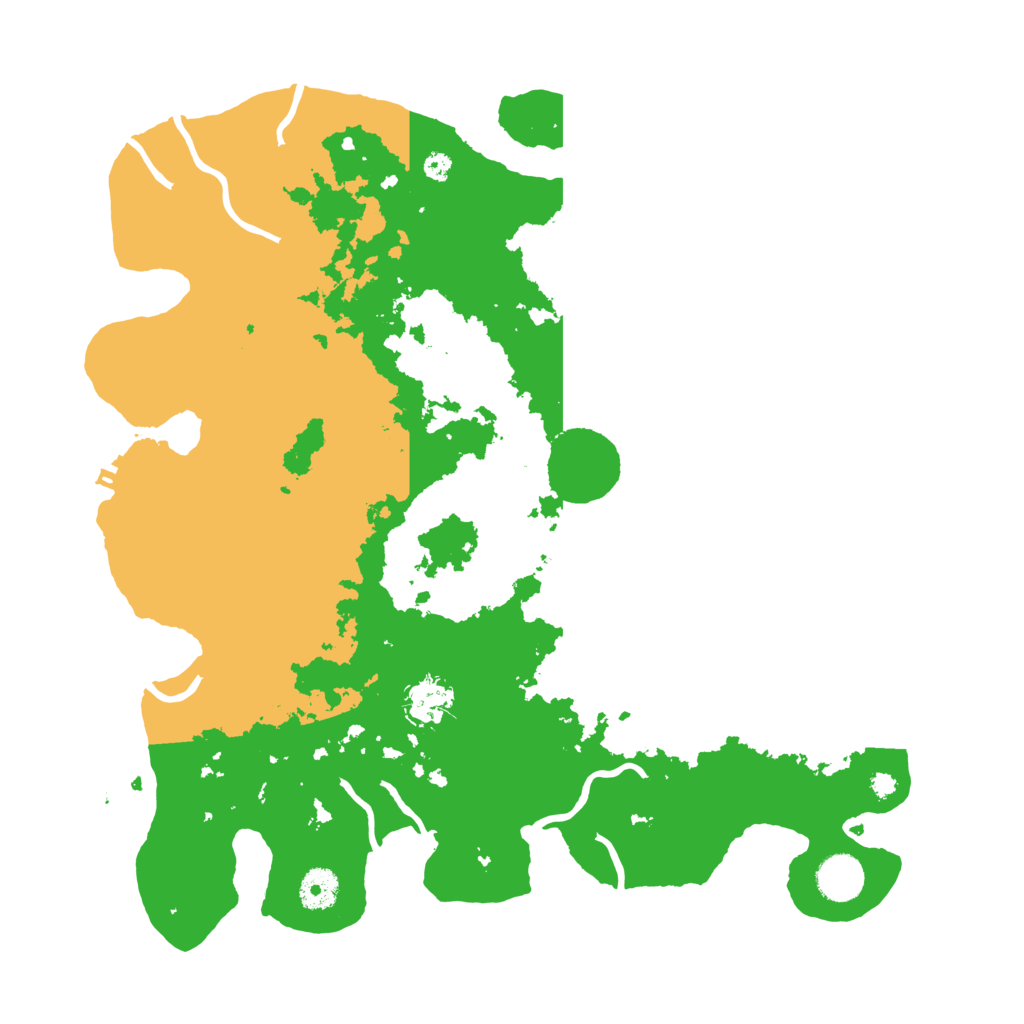 Biome Rust Map: Procedural Map, Size: 3800, Seed: 731024