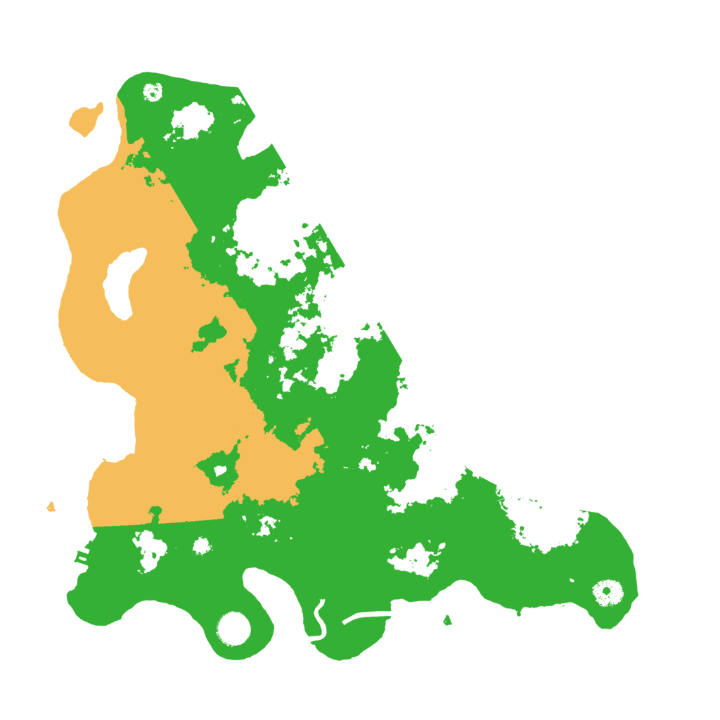 Biome Rust Map: Procedural Map, Size: 3800, Seed: 2072340243