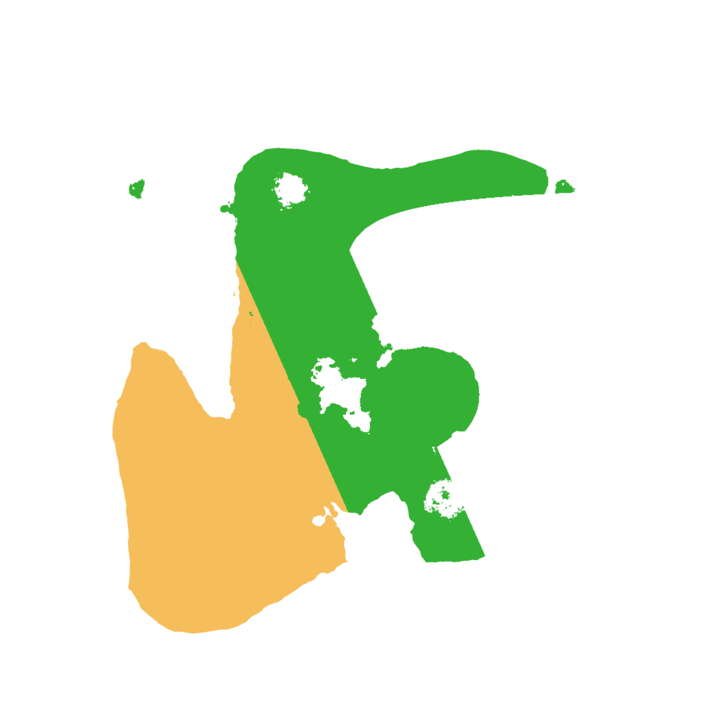 Biome Rust Map: Procedural Map, Size: 2000, Seed: 1193247113